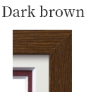 Dark brown